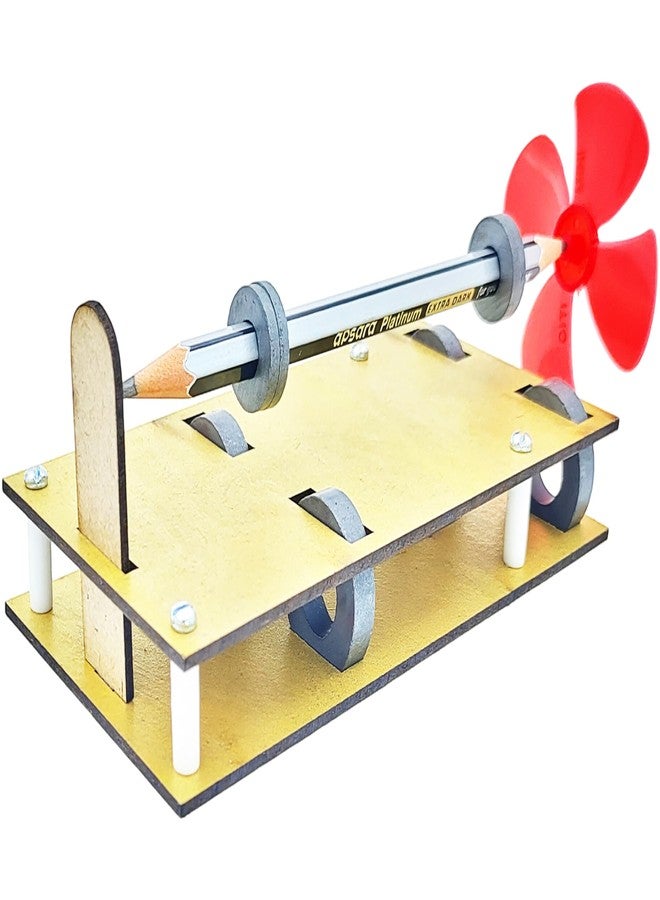 SYMFONIA Magnetic Levitation(Maglev) Pencil Experiment School Science Project Working Model Kit with Instruction Manual and Report - Image 3